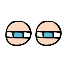 Cartoon Eyes N183