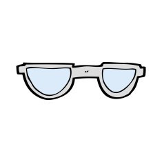 Cartoon Glasses N73