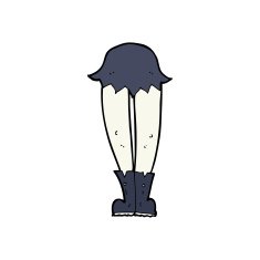 cartoon vampire legs N15