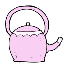 Cartoon Tea Pot N26