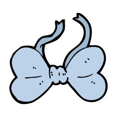 Cartoon Bow Tie N152