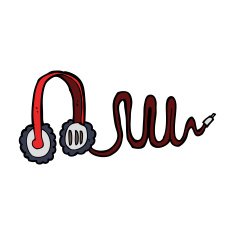 Cartoon Headphones N37