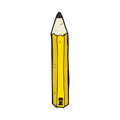 Cartoon Pencil N116