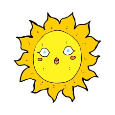 Cartoon Sun N96