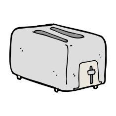 Cartoon Toaster N34