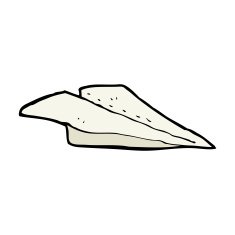 Cartoon Paper Airplane N21