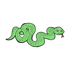 Cartoon Snake N282