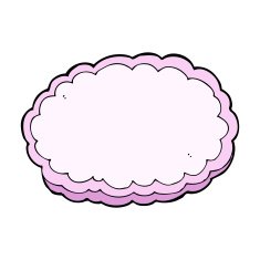 cartoon decorative cloud N59