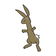 Cartoon Rabbit N207