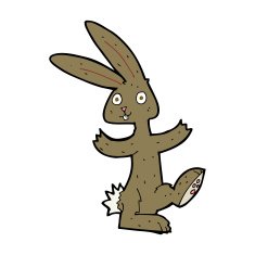 Cartoon Rabbit N208