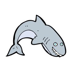 Cartoon Shark N92