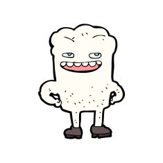 Cartoon Tooth N51