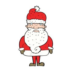 Cartoon Santa Claus N469