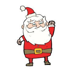 Cartoon Santa Claus N470