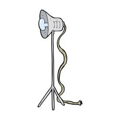 cartoon photography studio lamp N14