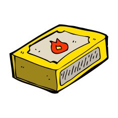 cartoon pack of matches N15