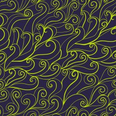Seamless wave hand-drawn pattern N20