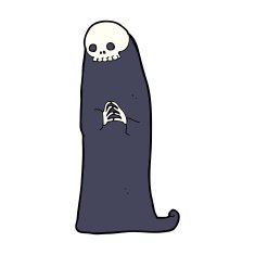 cartoon halloween ghoul N24