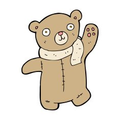 Cute Cartoon Teddy Bear N46