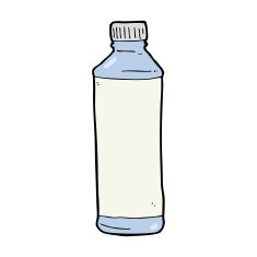 Cartoon Water Bottle N118