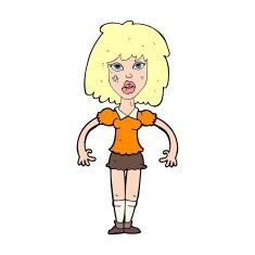 Cartoon Girl Fight N17