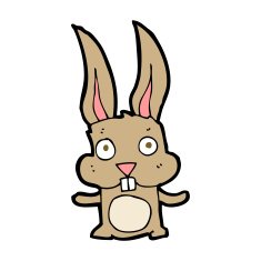 Cartoon Rabbit N210