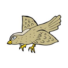 Cartoon Bird N550