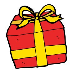 cartoon present N74