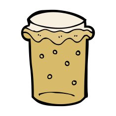 cartoon glass of beer N33