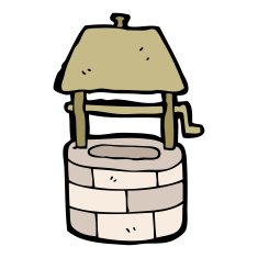 cartoon well N23