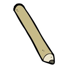 Cartoon Pencil N118