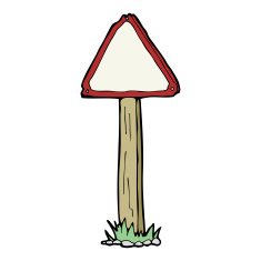 cartoon signpost N21