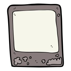 cartoon old insant photograph N4