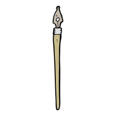 Cartoon Ink Pen N28