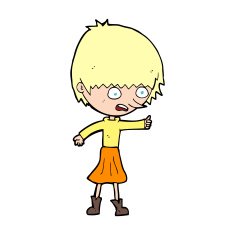 cartoon woman stressing out N30