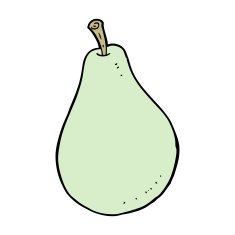 Cartoon Pear N90