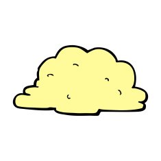 cartoon ice cream splat N10