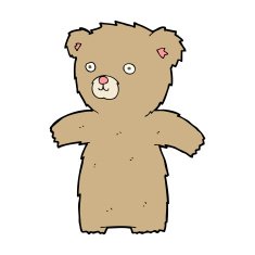 Cute Cartoon Teddy Bear N51