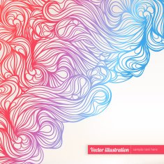color abstract striped background