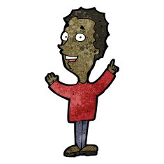 cartoonman with idea N6