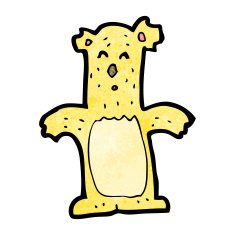 Cartoon Bear N146