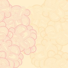 Abstract Doodled Pattern