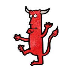 Cartoon Devil N75