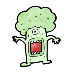 cartoon monster brocolli N2