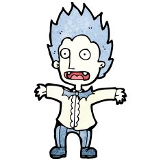 cartoon vampire boy N17