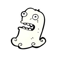 cartoon little ghost N12