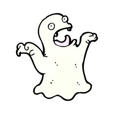 cartoon little ghost N14