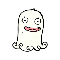 cartoon friendly little ghost N2