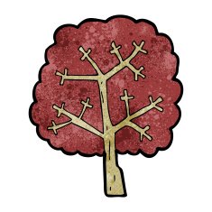 Cartoon Tree N236