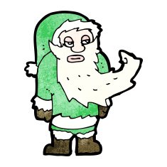 Cartoon Santa Claus N476